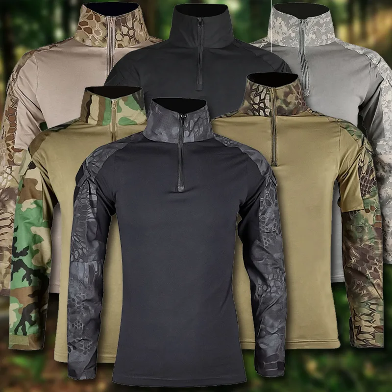 Размеры от S до 4XL. Уличная к – обзор и цена Tactical Military Shirt Cargo