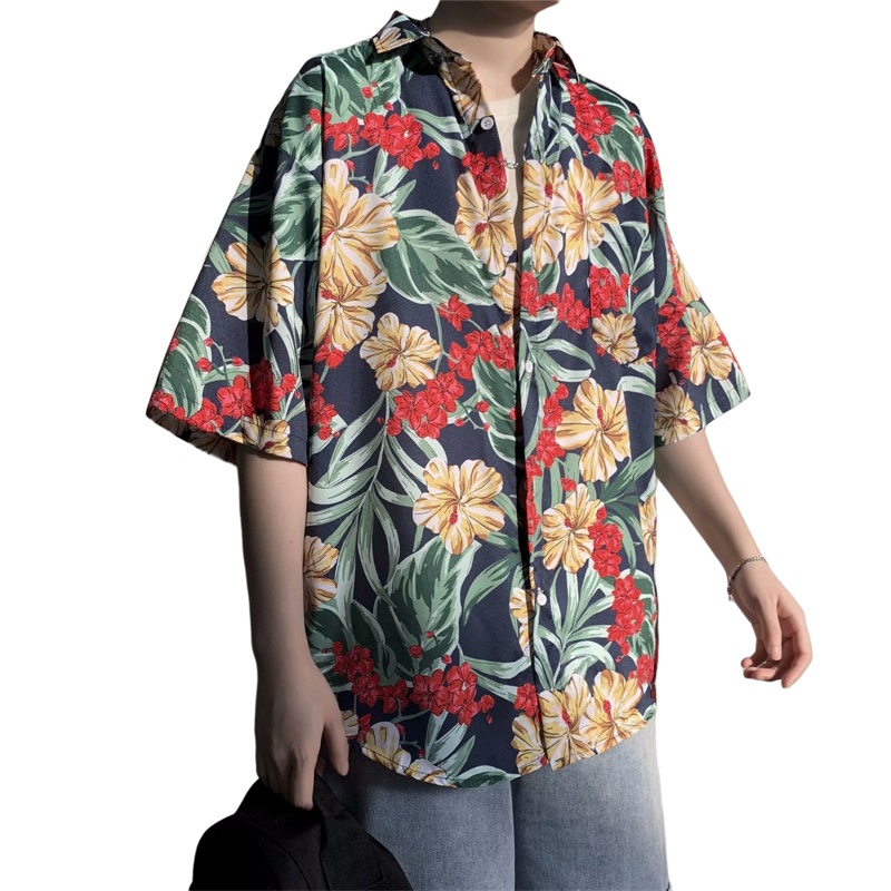 Повседневная Гавайская ретро-р – обзор и цена Vintage Hawaiian Floral Shirt