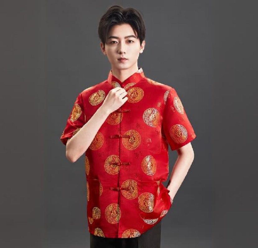 Новая мужская рубашка-футболка – обзор и цена Mens Satin Silk Dress Shirt