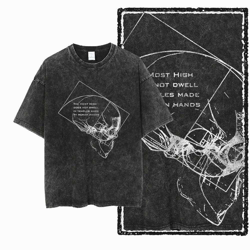 G09 Эксклюзивная мужская футбо – обзор и цена Acid Wash Vintage Graphic T Shirt
